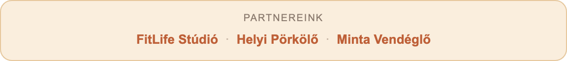 Partner sáv (lábléc)